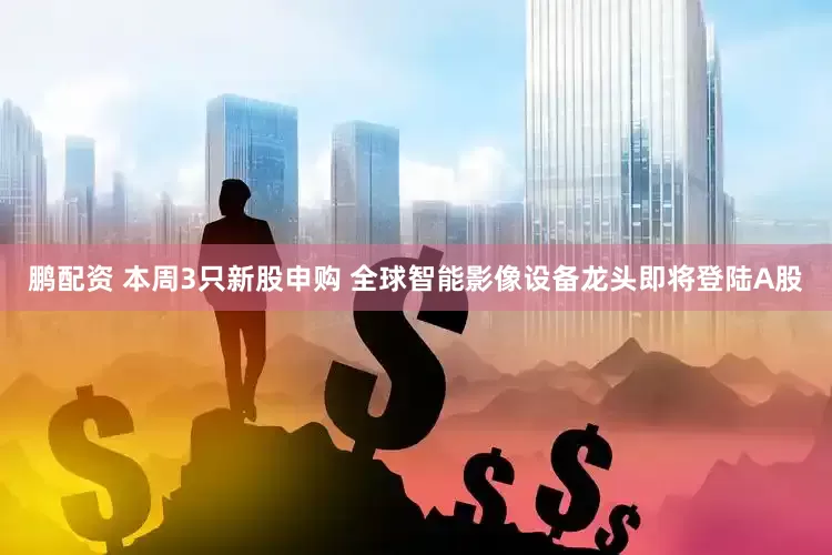 鹏配资 本周3只新股申购 全球智能影像设备龙头即将登陆A股
