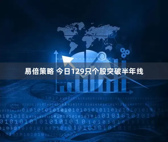 易倍策略 今日129只个股突破半年线